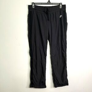 Nike Windbreaker Track Pants Men's Large Black Sportswear